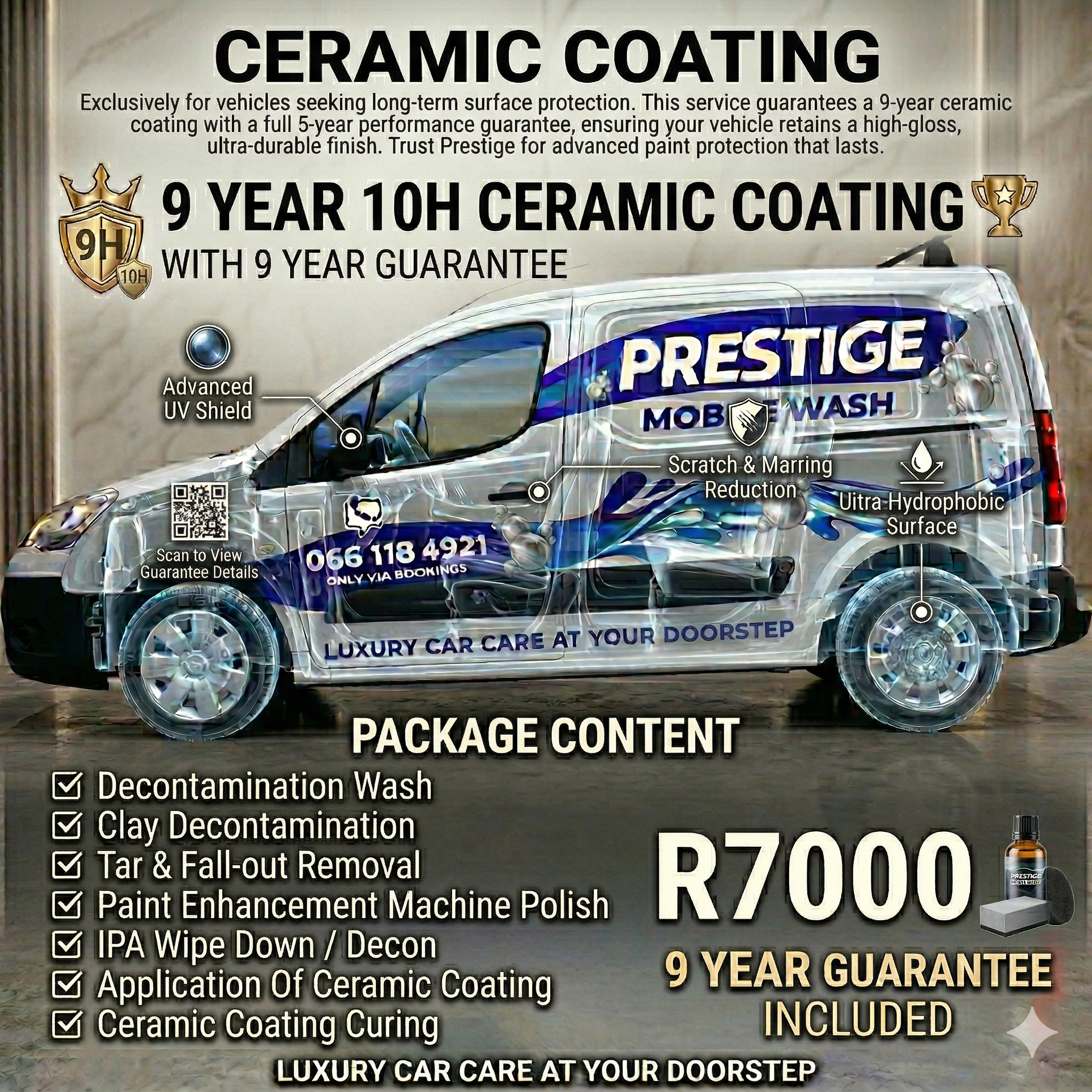 9 Year 10H Ceramic Coating – With 9 Year Guarantee