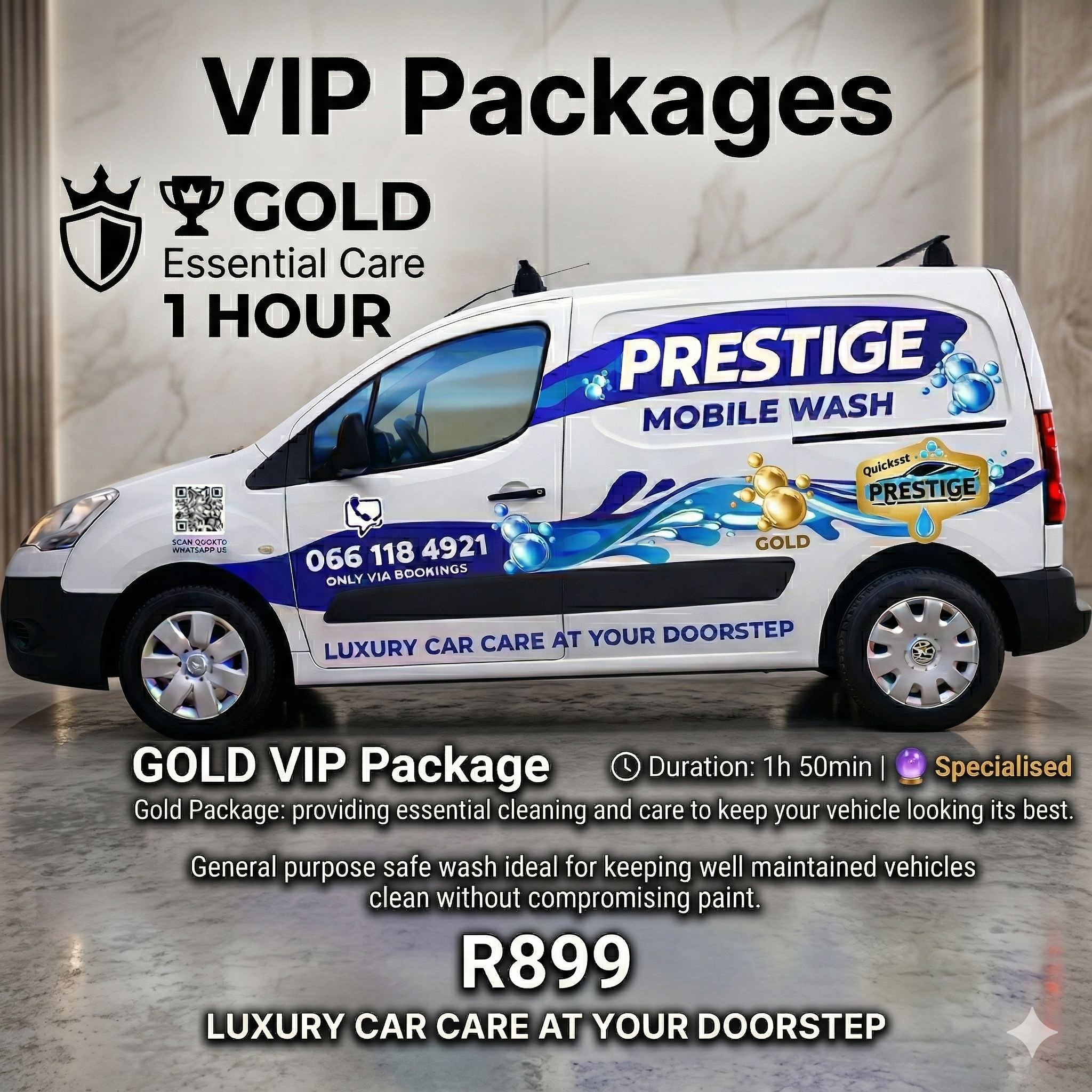 VIP Gold Package – Essential Care